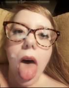 My face looks innocent but my insatiable thirst for cum says otherwise