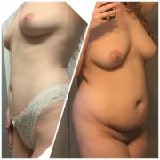 21/5’5/148 was around 200 for the before pic but not my heaviest, still feel just as bad as before, strange