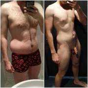 From 114kg down to 90kg, and improved lighting