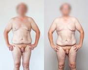 M48 5'9" 188lbs. Strange month. Plateaued at 190 for 3 weeks then dropped 2lbs in the last week. I gained about as much muscle as I lost in fat. I see a small change to my abdomen. Guess the crunches, planks, and lifting are paying off?