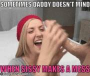 Make a mess - Sissy Gif