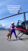 Dog and Helicopter