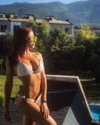 Bulgarian Redhead with banging body