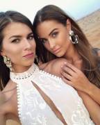 Nikol Zimlová and Liana Vasilišinová (Czech Republic)