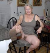 Grandma is in a flashing mood