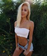 Hot petite blonde