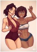 Korra asami swimsuit cover (iahfy)