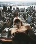 Leaning out the window