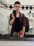 Meet me in the men's room in 5, 4, 3, 2, 1...