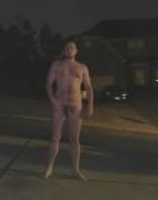 Nude in my driveway