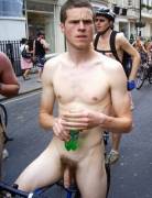 Nude biker