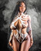 Goddess in the flesh