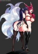 Ahri & Xayah