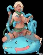 That slime may impenetrable but she isn't