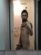 Post shower in Japan