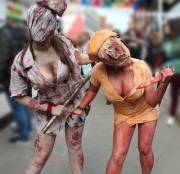 Chloride & MarinaSherbet as Silent Hill Nurses