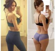 Mira’s booty progress