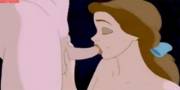 Belle blowjob