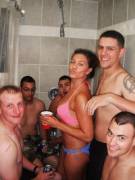 Friend right before she became a friendly fire cum slut