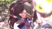 Overwatch - Dva's Blowjob (whitefiretruck)