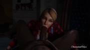 Rachel deepthroating a dick (ChameleonHops, Evilaudio) [Life is Strange]