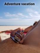 Has anyone actually worn their cage out on a nude beach?