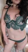 Lovely green lace!