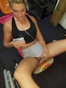 Getting some air in the gym