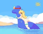 Rosalina naked (This is not scat I swear)