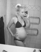 Another Photo of my preggo GF