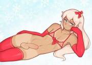 Cody looks delicious in red~