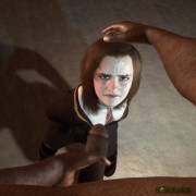 Emma Watson: Glare by Zombie_Siris