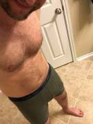 Like the green stripes? I am part Irish...