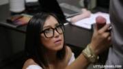 Asian Girl With Glasses