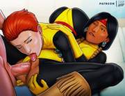 Wolfsbane and Moonstar (PumpS/pumpkinsinclair) [Marvel, New Mutants]