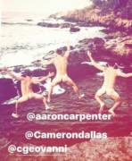 Cameron Dallas, Aaron Carpenter and Chris Geovani