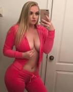 Massive chav titties desperate to escape