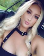 The neck piece and everything 