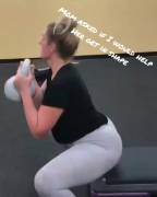 Mom asked if I could help her get in shape