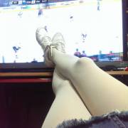 Snapped a few for y'all while I watched my Pens beat up on the Oilers the other night. :)