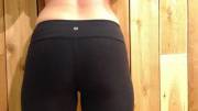 My [f]avourite part about working at an athletics store ... yoga pants