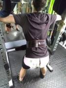 Embarrassing PSA! Don't mix diapers and leg day..