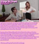 Getting her bonus, one way or another.