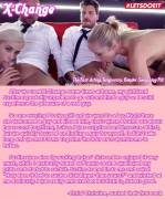 Chris/ Christine, enjoys sucking her first cock