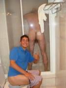 Dude Look He’s Showering