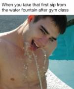 that first refreshing sip