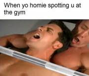 I'll show you who's the boss of this gym!