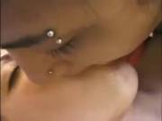 lesbian kissing