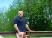 proud of his... deck