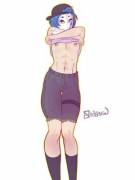 Taking her shirt off (NDA)